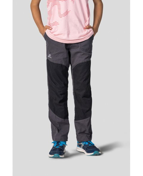 Detské nohavice HANNAH GUINES JR, dark shadow/anthracite