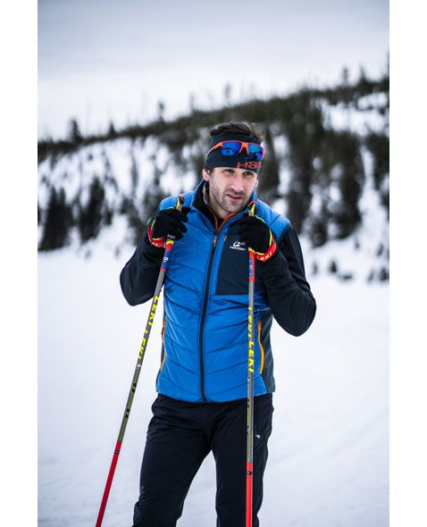 Pánská vesta HANNAH STOWE, princess blue/midnight navy