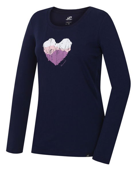 T-shirt - long-sleeve HANNAH ILEN Lady, Black iris