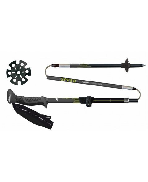 Trekové hole HANNAH SPEED TRAIL FL, Anthracite (green)