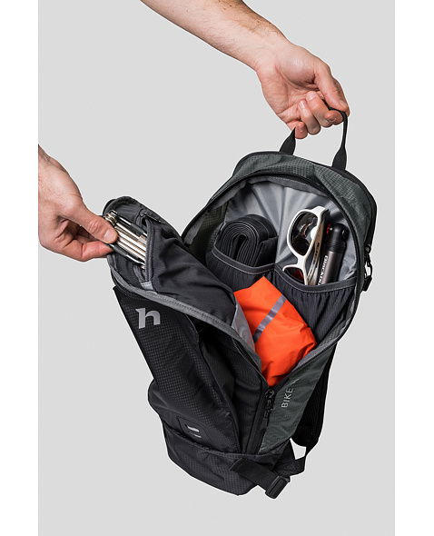 Backpack HANNAH CAMPING BIKE 10 Uni, anthracite/grey