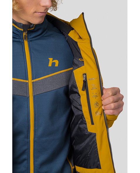 Pánská bunda HANNAH FREEMONT, golden yellow