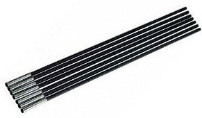 Tent rod HANNAH CAMPING SKLOLAMINÁTOVÁ 8,5 X 3910 TRN, Black