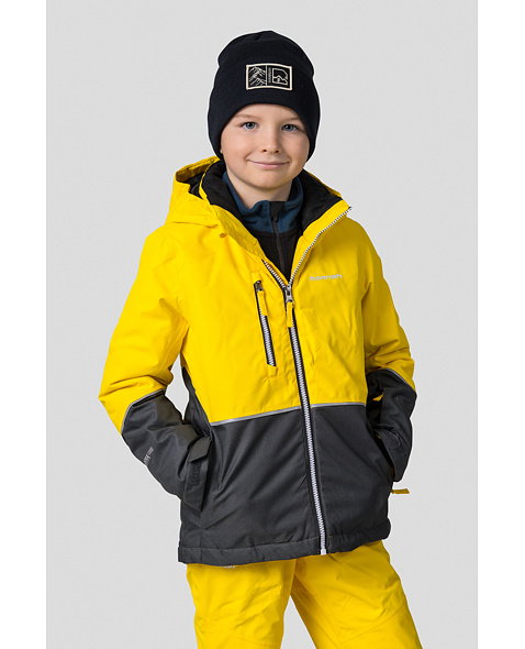 Dětská bunda HANNAH ANAKIN JR, vibrant yellow/dark g m II