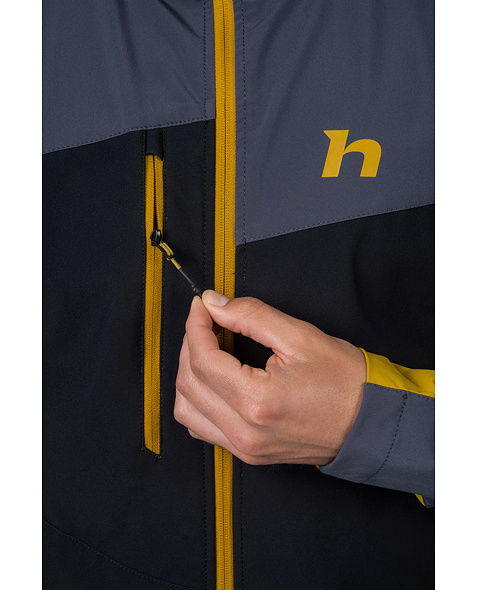 Pánská bunda HANNAH CARSTEN II, india ink/golden palm