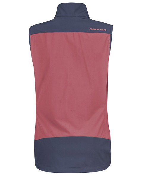 Dámska vesta HANNAH PULLA VEST, baroque rose/india ink