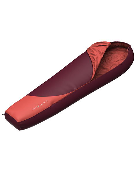 Sleeping bag HANNAH CAMPING SCOUT W 120 Lady, rhododendron/poppy red II