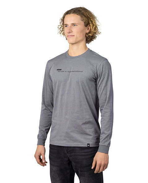 Pánske tričko HANNAH KIRK, steel gray