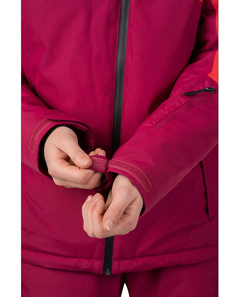 Dámská bunda HANNAH MAKY COL, poinsettia/anemone