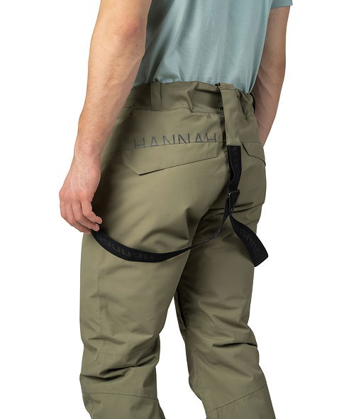 Pánské kalhoty HANNAH SLATER FD, burnt olive