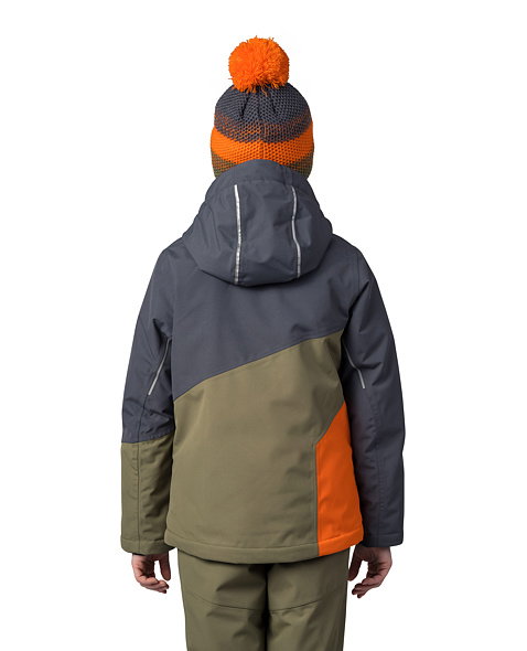 Jacket HANNAH KIDS KIGALI JR Kids, asphalt/burnt olive
