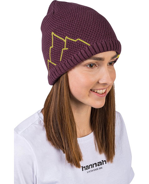 Hat Hannah Brita Lady, mauve wine