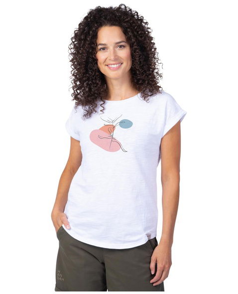 Dámské tričko HANNAH ARISSA II, bright white