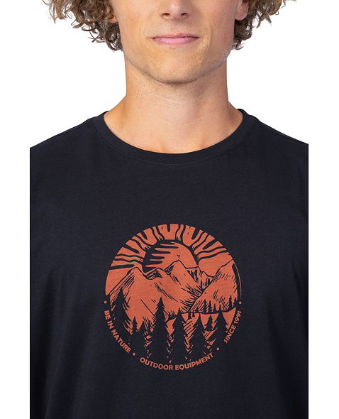 Pánske tričko HANNAH LUKE, anthracite