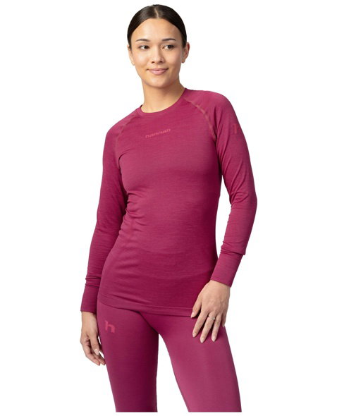 Base Layer Long Sleeve Hannah Active TS L/S Lady, beaujolais