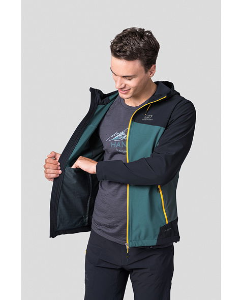 Pánská bunda HANNAH CARSTEN, anthracite/hydro