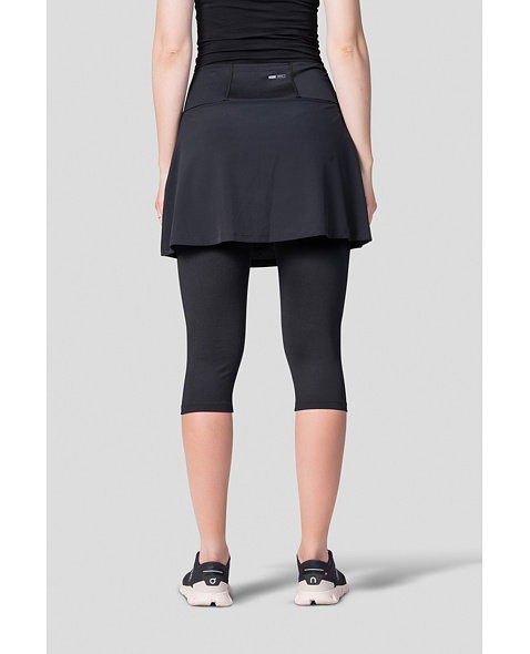 Dámska sukňa s nohavičkou HANNAH RELAY SKIRT, anthracite