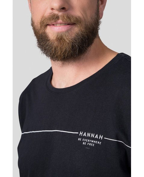 Tričko - krátky rukáv HANNAH FLIT Man, anthracite