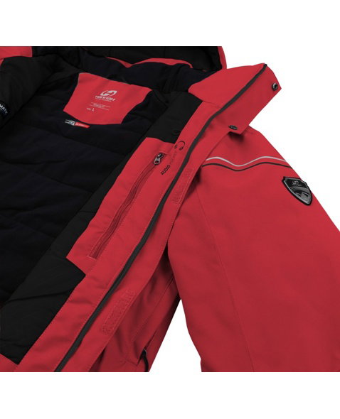Pánská bunda HANNAH MARRIM, high risk red (black)