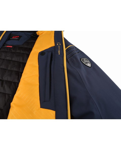 Jacket HANNAH KIAN Man, blue nights (yellow)