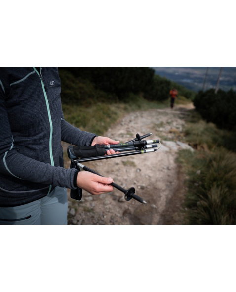 Trekové hole HANNAH SPEED TRAIL FL, Anthracite (green)