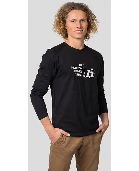 Pánské tričko HANNAH HANES, Anthracite