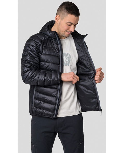 Bunda HANNAH REVEL HOODY Man, anthracite
