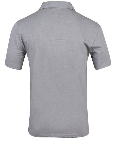 Pánská polokošile HANNAH KAJAN, steel gray mel