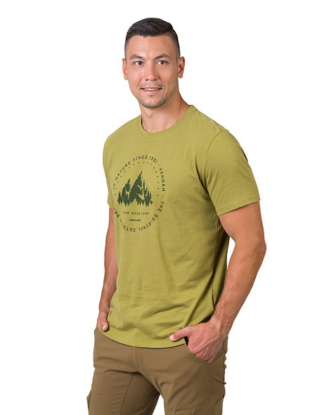 T-shirt Hannah Greg Men, green olive