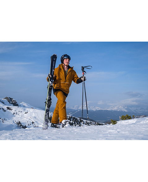 Pánské kalhoty HANNAH SLATER FD, golden brown