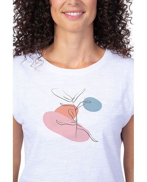 Dámské tričko HANNAH ARISSA II, bright white