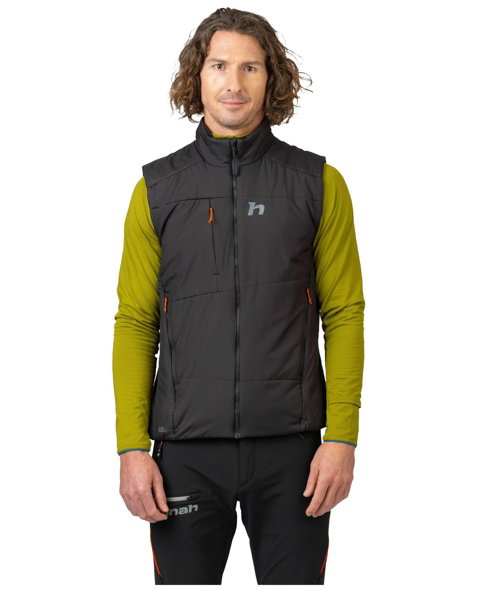 Pánska vesta HANNAH DEYN VEST, anthracite