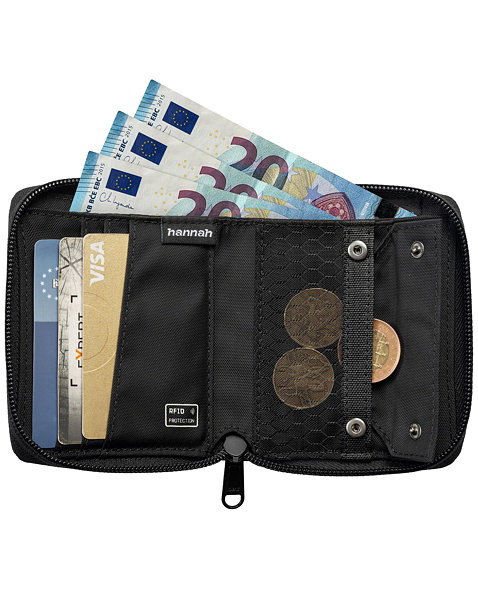 Wallet HANNAH CAMPING RICH Uni, anthracite