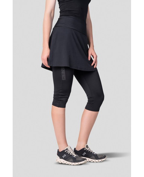 Dámska sukňa s nohavičkou HANNAH RELAY SKIRT, anthracite