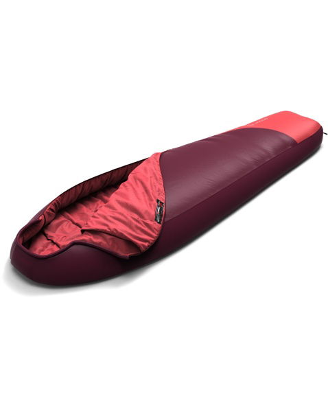 Spací pytel HANNAH CAMPING SCOUT W 120 Lady, rhododendron/poppy red