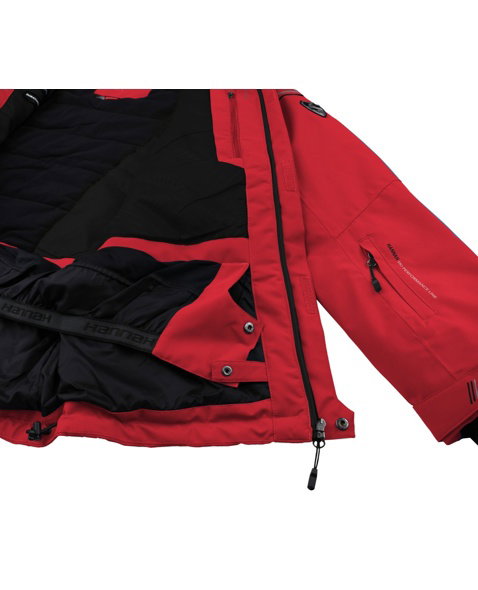 Pánská bunda HANNAH MARRIM, high risk red (black)