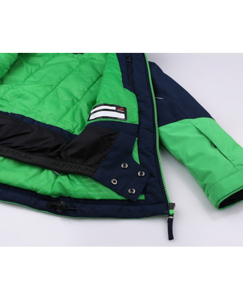 Dětská bunda HANNAH KIGALI JR, dress blues/classic green