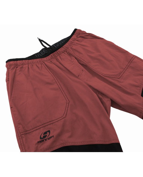 Pánské 3/4 kalhoty HANNAH HUG, marsala/anthracite