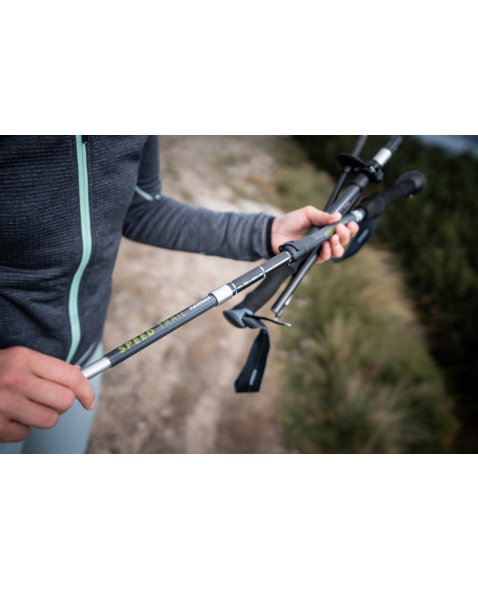 Trekové hole HANNAH SPEED TRAIL FL, Anthracite (green)