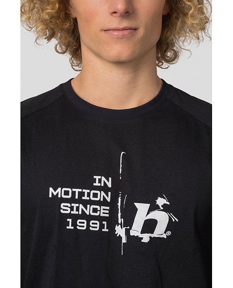 Pánské tričko HANNAH HANES, Anthracite