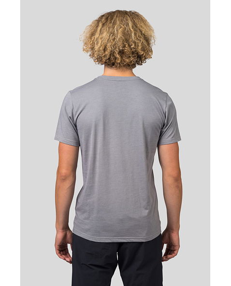 Pánské tričko HANNAH GREM, Steel gray mel