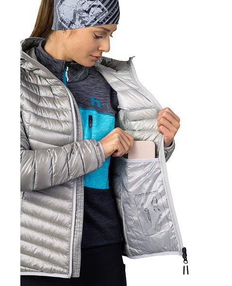 Dámská bunda HANNAH ARY, light gray stripe II
