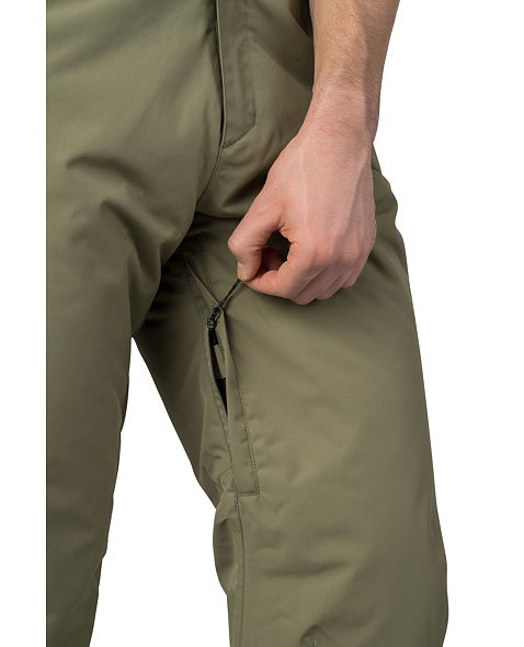 Pánské kalhoty HANNAH SLATER FD, burnt olive