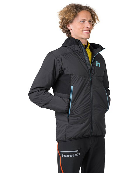 Jacket Hannah Kechu Hoody Men, anthracite