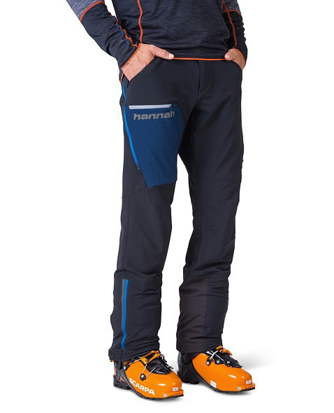 Pants HANNAH JUKE PANTS Man, anthracite (blue)