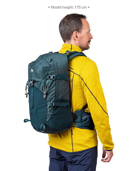 Batoh HANNAH CAMPING ENDEAVOUR 26 Uni, deep teal