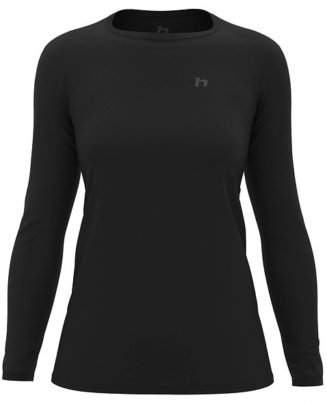 Dámské tričko HANNAH LESLIE LS, anthracite