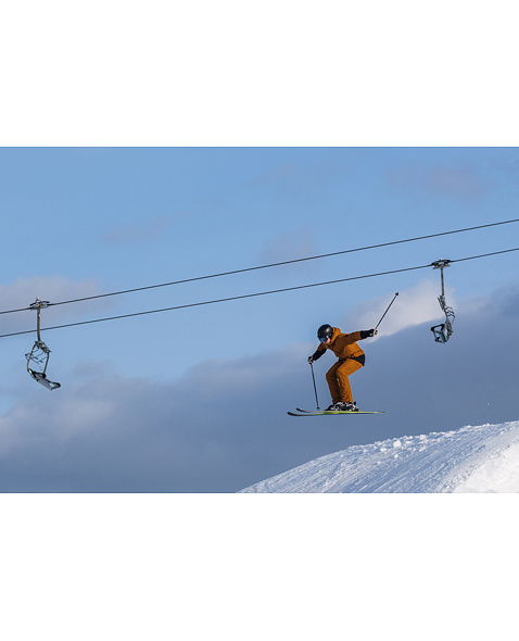 Pánské kalhoty HANNAH SLATER FD, golden brown