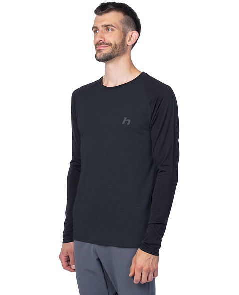 Pánské tričko HANNAH TAREGAN L/S Man, anthracite