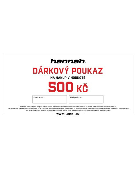 Dárkový poukaz 500 Kč
